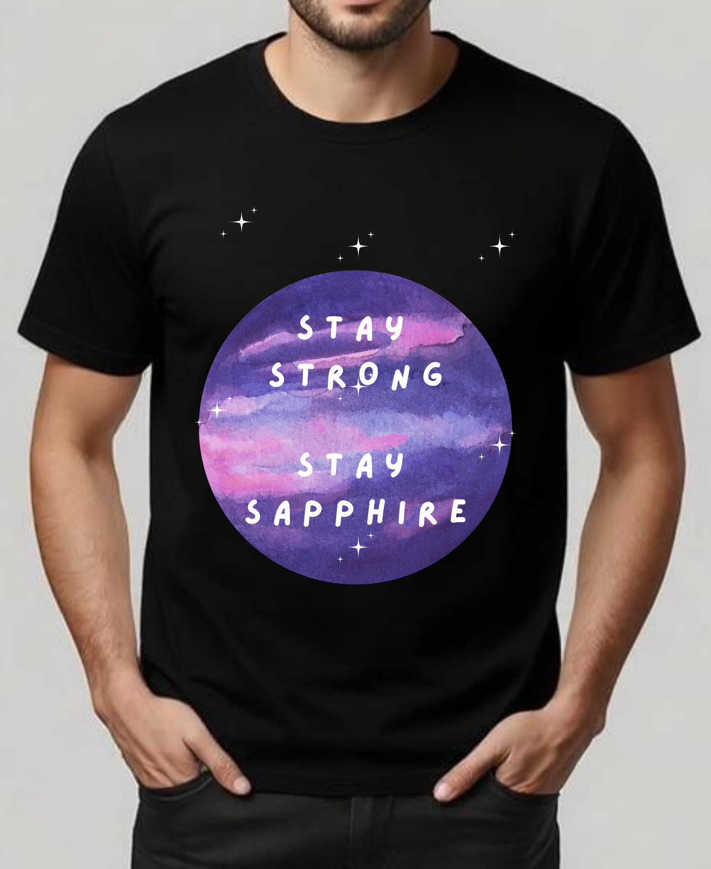 Stay Strong, Stay Sapphire Unisex T-Shirt