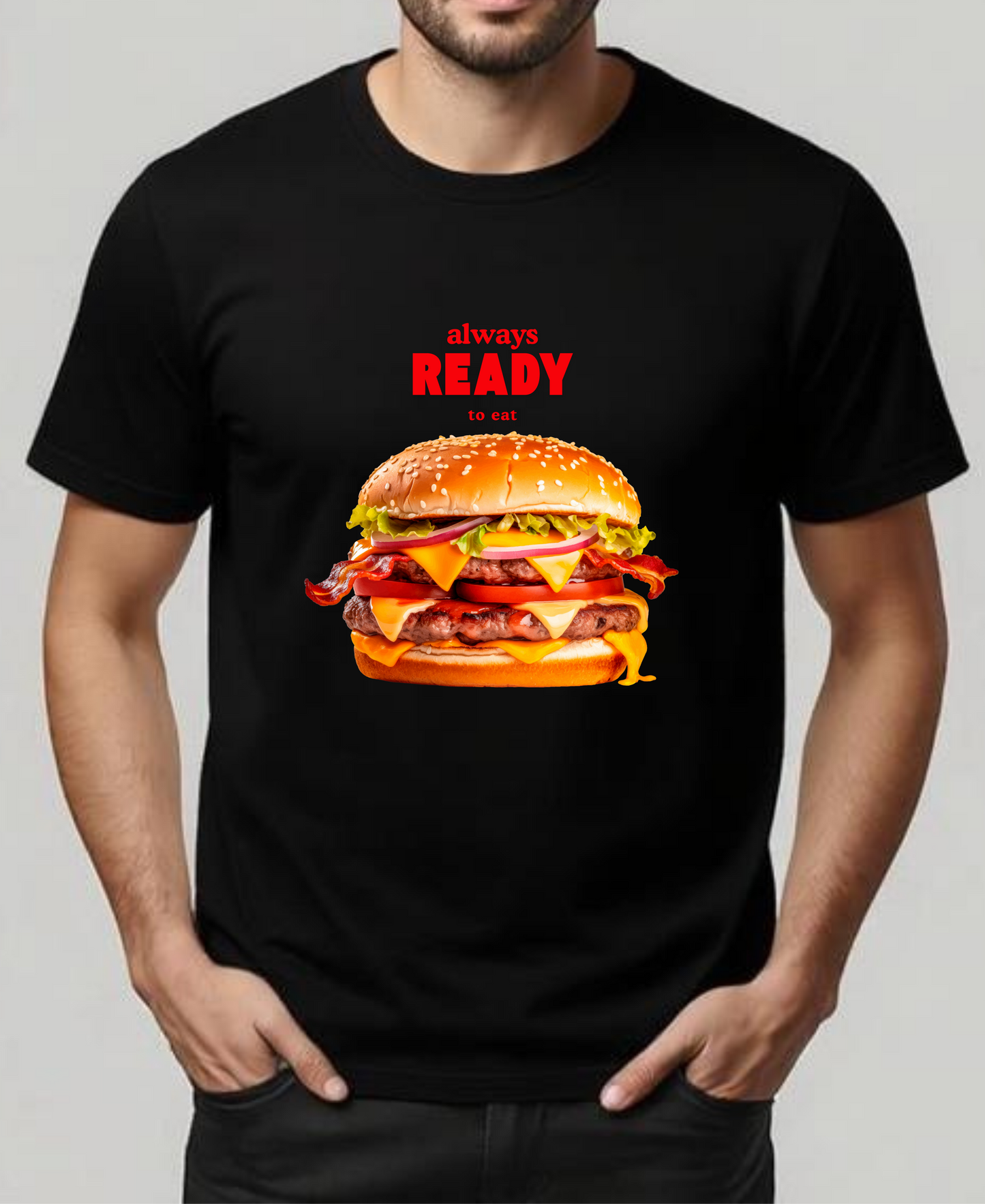 Always READY to eat Unisex Oversized Classic T-Shirt