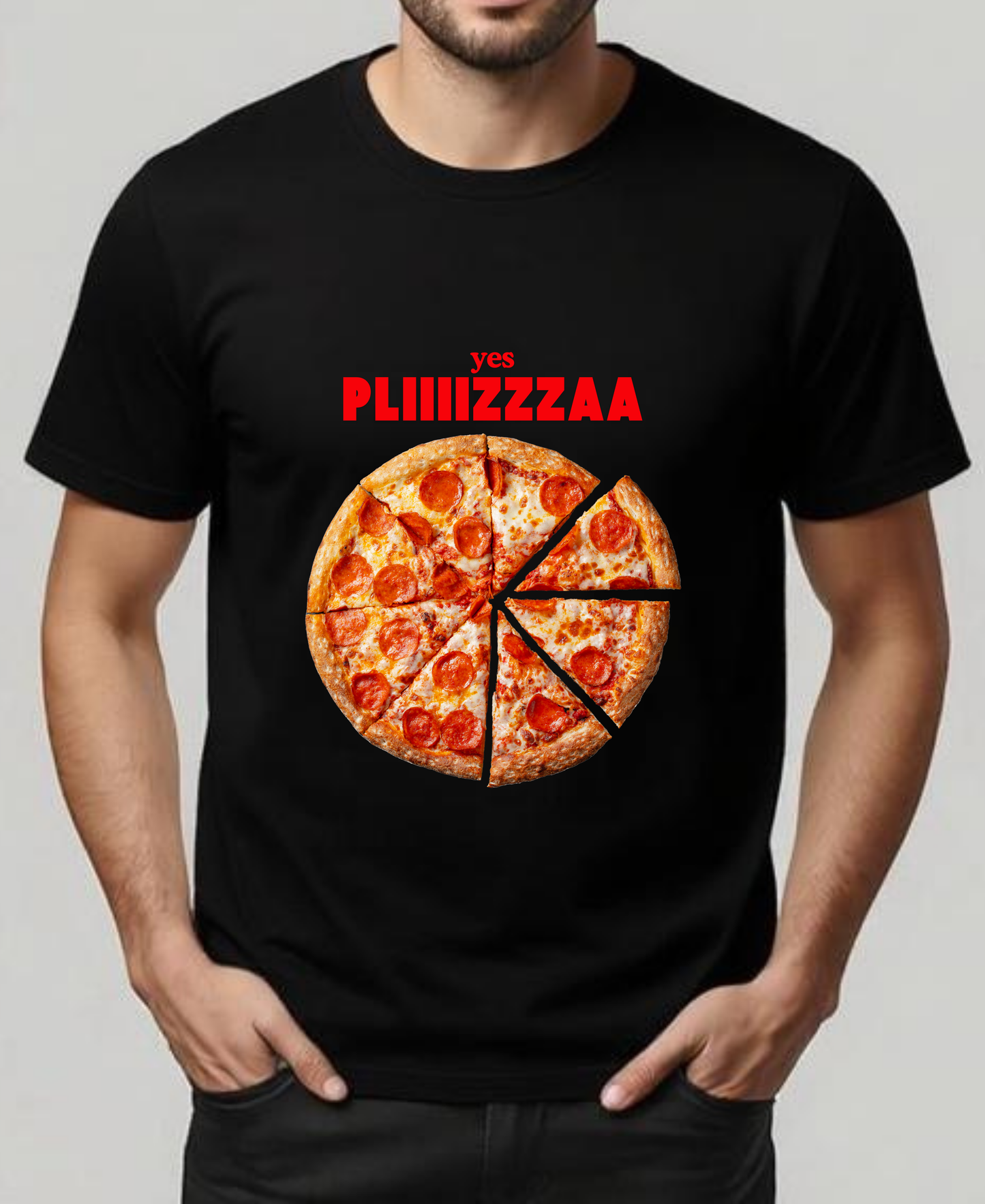 YES PLIIIIZZZAA Unisex Oversized Classic T-Shirt